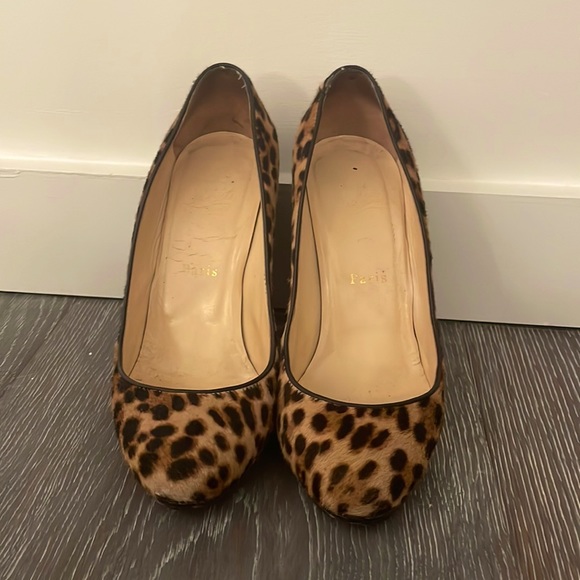 Christian Louboutin Shoes - Christian Louboutin Leopard Print Heels
